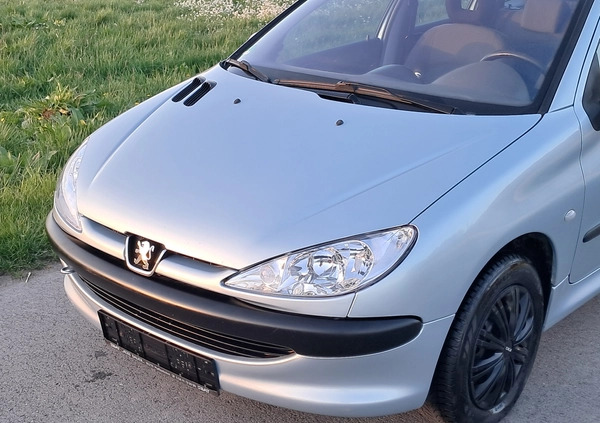 Peugeot 206 cena 7900 przebieg: 180480, rok produkcji 2002 z Ryki małe 352